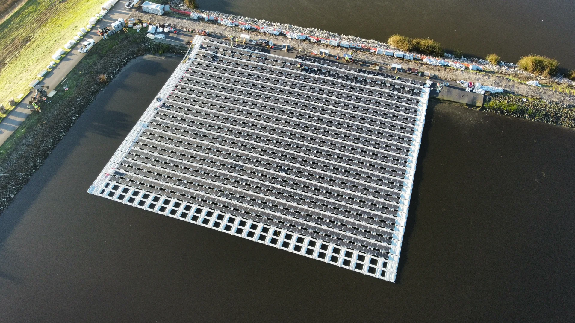 Ellis Creek floating solar